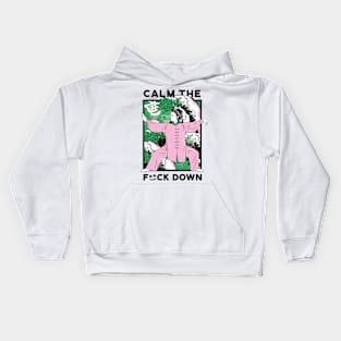 Calm the F*ck Down Kids Hoodie